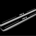 Scion FR-S 2012-2017 LED Door Sills PRO LED Door Sills Illuminated Scuff Logo FR-S Stainless Steel Entry Guards Door Sills De
