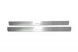 Scion FR-S 2012+ stainless steel illuminated entry guards with FR-S logo
