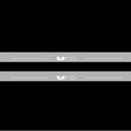 Illuminated LED Door Sill Tread Plates Skoda Octavia II (A5) 2004-2013 With VRS Logo Skoda Led Door Sills opdesign