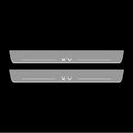 Illuminated LED Door Sill Tread Plates Subaru XV II 2017-2022 With XV Logo Subaru Led Door Sills opdesign