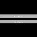 Illuminated LED Door Sill Tread Plates Vauxhall Signum 2003-2008 With Signum Logo Vauxhall Led Door Sills opdesign