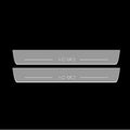 Illuminated LED Door Sill Tread Plates Volvo XC90 II 2015+ With XC90 Logo Volvo Led Door Sills opdesign