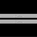 Illuminated LED Door Sill Tread Plates Lancia Delta III 2008-2014 With Delta Logo Lancia Led Door Sills opdesign