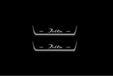 Lancia Delta III 2008+ Stainless Steel LED Door Sills – Delta Logo