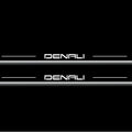 GMC Canyon II 2014-2022 LED Door Sills Illuminated Scuff Denali Logo Stainless Steel Entry Guards
