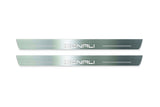 GMC Canyon III 2022+ LED door sill plates with Denali logo