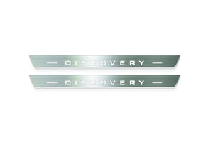 Land Rover Discovery L462 Stainless LED Door Sills – Discovery Logo