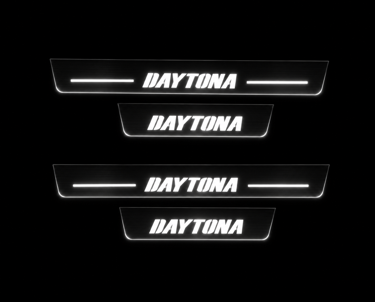 DAYTONA Stainless Full set — Night — two long and two short plates
