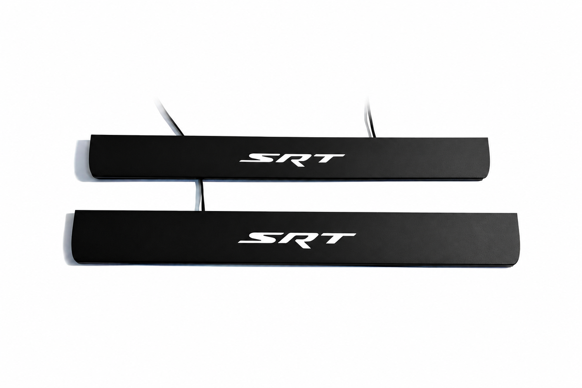 Durango SRT exact Front2 Matte PRO matte black matte body white background