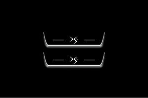 Citroen DS4 I 2011-2018 LED Door Sills Illuminated Scuff DS4 Logo Stainless Steel Entry Guards Door Sills Decoin