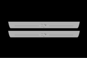 Illuminated LED Door Sill Tread Plates Citroen DS5 2011+ With DS5 Logo Citroen Led Door Sills opdesign
