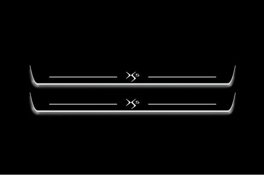 Citroën DS5 B81 2011–2018 — Stainless Steel LED Door Sills — DS5 Logo
