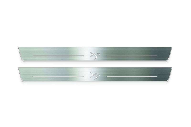 LED door sill plates stainless steel Citroen DS5 2011+ with DS5 logo