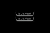 Renault Duster III 2024+ Stainless Steel LED Door Sills – Duster Logo