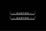 Renault Duster III 2024+ Stainless Steel LED Door Sills – Duster Logo