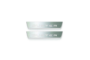 Renault Duster III 2024+ Stainless Steel LED Door Sills – Duster Logo