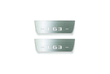 Mercedes-Benz E W213 Stainless Steel LED Door Sills – AMG E63 Logo