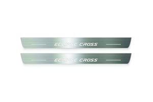 Mitsubishi Eclipse Cross Stainless Steel LED Door Sills – Eclipse Cross Logo
