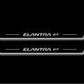 Hyundai Elantra GT 2013-2017 LED Door Sills Illuminated Scuff Elantra GT Logo Stainless Steel Entry Guards Door Sills Decoin