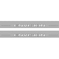 Illuminated LED Door Sill Tread Plates Buick Envision I 2014-2021 With Envision Logo Buick Led Door Sills opdesign