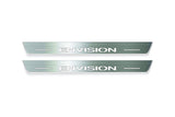 Buick Envision I 2014+ stainless steel LED door sill plates with Envision logo