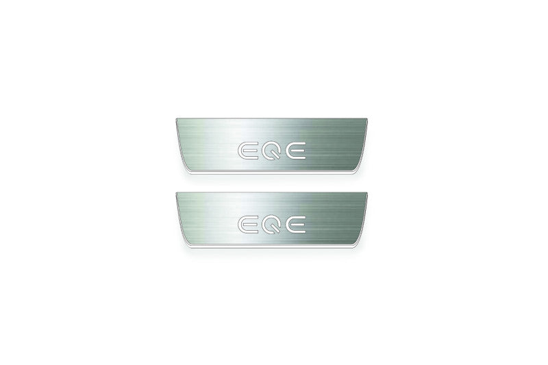 Mercedes-Benz EQE SUV X294 Stainless Steel LED Door Sills – EQE Logo