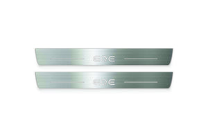 Mercedes-Benz EQE V295 2022+ Stainless Steel LED Door Sills – EQE Logo