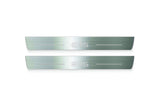 Mercedes-Benz EQS SUV X296 Stainless Steel LED Door Sills – EQS Logo