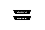 Ford Escape III 2013+ illuminated door sill protectors with Escape logo