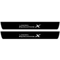 Mitsubishi Lancer X 2007-2017 Illuminated Matte Sill Plates with logo Lancer Evolution X Mitsubishi Led Door Sills PRO opdesign