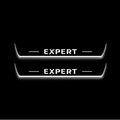Peugeot Expert III K0 Stainless Steel LED Door Sills – Expert Logo