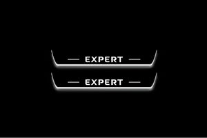Peugeot Expert III K0 Stainless Steel LED Door Sills – Expert Logo
