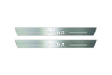Skoda Fabia IV 2021+ Stainless Steel LED Door Sills – Fabia Logo