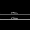 Skoda Fabia III 2014+ Stainless Steel LED Door Sills – Fabia Logo