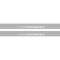 Illuminated LED Door Sill Tread Plates Ford Mustang V 2005-2015 With Ford Performance Logo Ford Led Door Sills opdesign