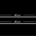 Ford Fiesta 2008-2017 LED Door Sills Illuminated Scuff Fiesta Logo Stainless Steel Entry Guards Door Sills Decoin