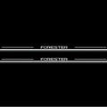 Subaru Forester V 2018+ Stainless Steel LED Door Sills – Forester Logo