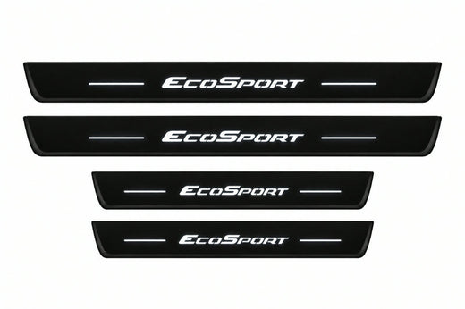 Ford EcoSport B515 2012–2023 — Matte PRO LED Door Sills — EcoSport Logo