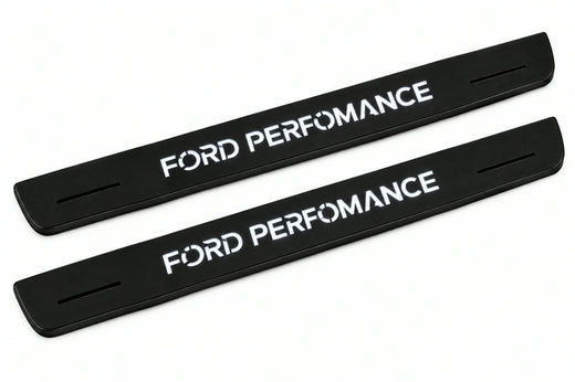 Ford Focus C346 2011–2018 — Matte PRO LED Door Sills — Ford Performance Logo
