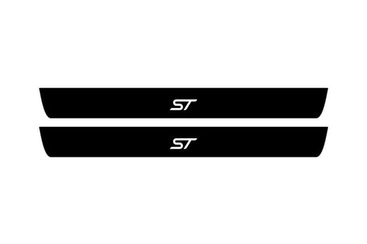 Ford Focus Estate C519 2018–2025 — Matte PRO LED Door Sills — ST Logo