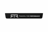 Ford Mustang S650 RTR Perfomance Matte PRO LED door sills, four-piece catalogue illustration, matte black with white illumination