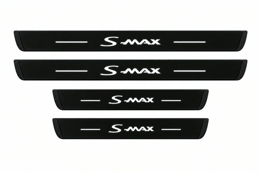 Ford S-Max MPV CD539 2015–2023 — Matte PRO LED Door Sills — S-Max Logo