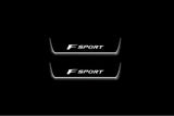 Lexus RX V AL30 2015+ Stainless Steel LED Door Sills – F Sport Logo