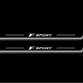 Lexus NX I AZ10 2014+ Stainless Steel LED Door Sills – F Sport Logo
