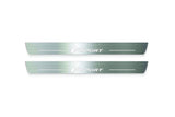 Lexus NX I AZ10 2014+ Stainless Steel LED Door Sills – F Sport Logo