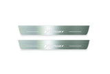Lexus RX IV AL20 2015-2023 Stainless Steel LED Door Sills – F Sport Logo