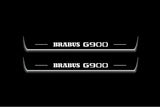 Mercedes G-Class W464 Stainless LED Door Sills – Brabus G900 Logo