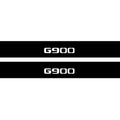 Mercedes G-Class W464 2018+ Illuminated Matte Sill Plates with logo G900 Mercedes Led Door Sills PRO opdesign