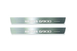 Mercedes G-Class W464 Stainless LED Door Sills – Brabus G900 Logo