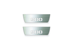 Mercedes G-Class W464 Stainless LED Door Sills – Brabus G900 Logo